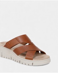 Vionic - Uptown Sunset Wedge - Tan