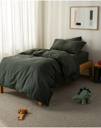Sheet Society - Leo Washed Cotton Quilt Cover Set