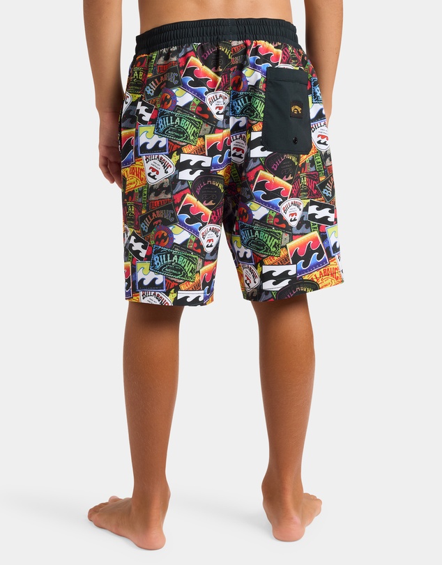 Billabong - Boys 8 to 16 Boys Sticker Pack Layback 18