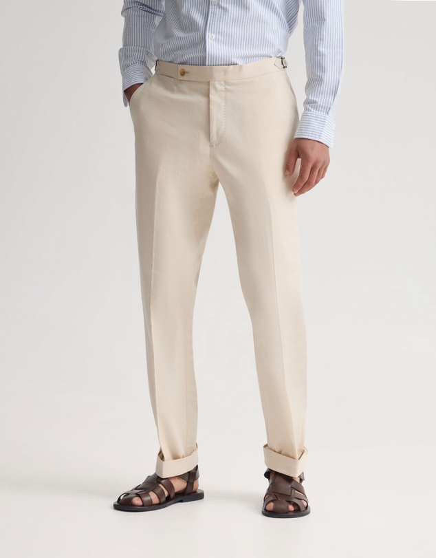 Oxford - Bryon Pants With Side Tab And Cuff