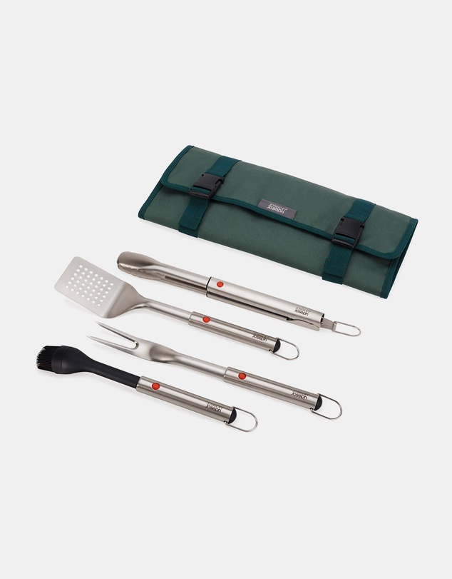 Joseph Joseph - GrillOut™ 4-piece BBQ Utensil Set with Storage Case