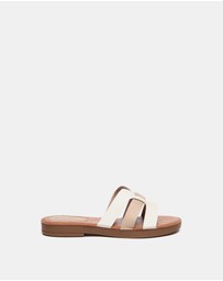 EVERAU - EverAU Ugg Women Sandals Cow Suede Upper Sandals
