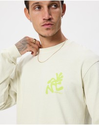 Gramicci - Running Man Pigment Dyed LS Tee
