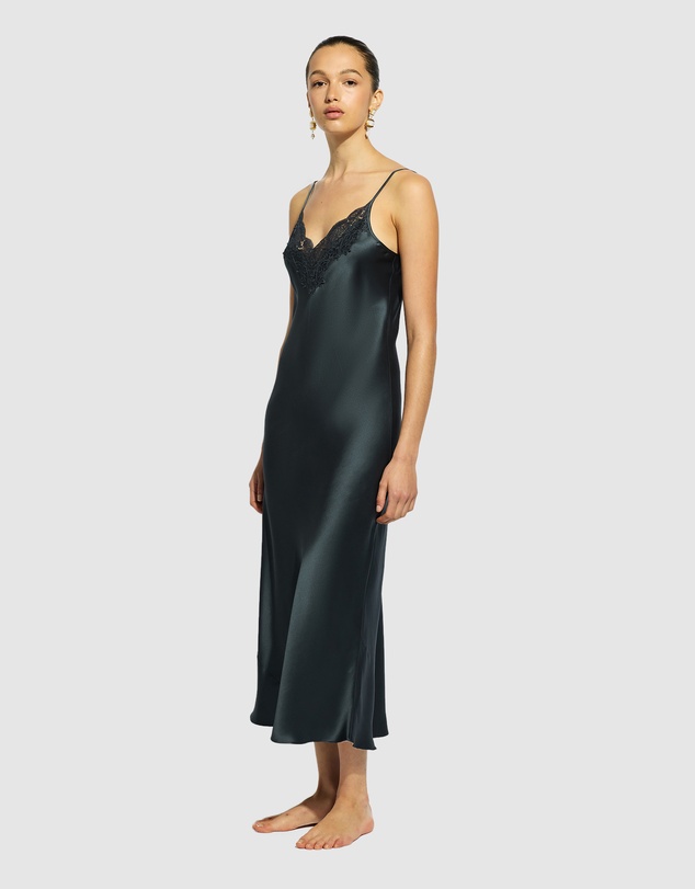 GINIA - Silk Lace Slip