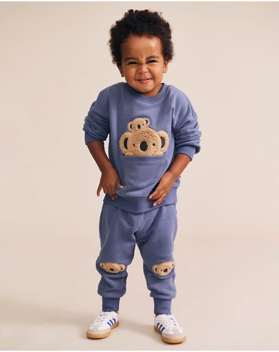 Huxbaby - Peekaboo Kel Pocket Sweatshirt - Babies