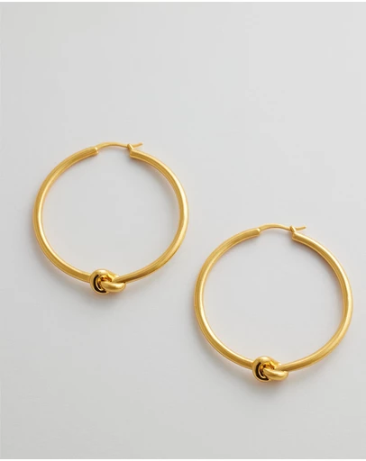 Mossée - Anya Knot Hoops