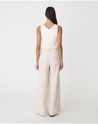 Forcast - Sabrina Cowl Neck Top
