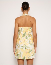AERE - Sani Linen Mini Dress
