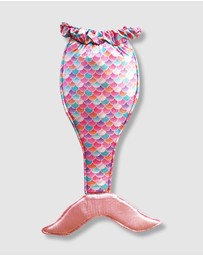 Pink Poppy - Shimmering Mermaid Tail
