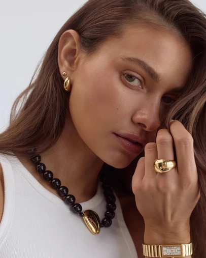 CENDRE - Enna Earrings 18K Gold