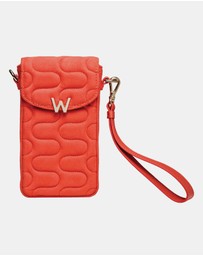 Wolf - Wolf Mimi Swirl Phone Bag Radiant Red