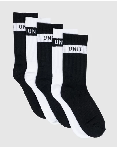 UNIT - Bamboo Socks 5 Pack -  Wander Hi-Lux