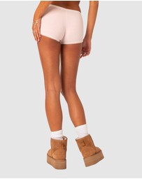 EDIKTED - Mariana Pointelle Micro Shorts
