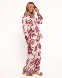 Petal & Pup - Karva Top - Leaf Print