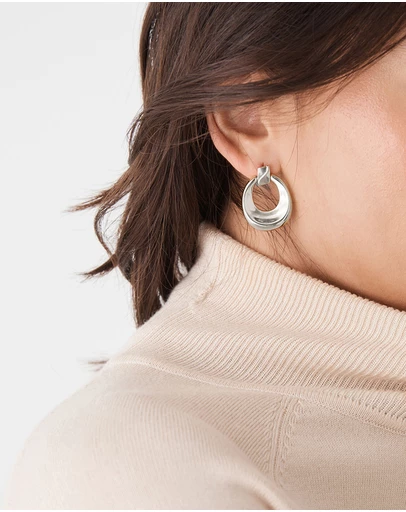 Forcast - Thalia Hoop Earrings