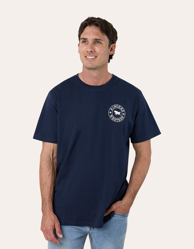 Ringers Western - Signature Bull Mens Loose T-Shirt