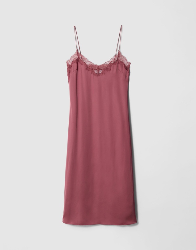 & Other Stories - Satin Slip Midi Dress