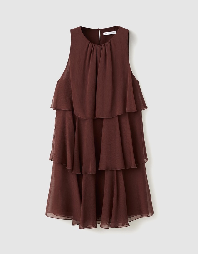 M.N.G - Short Ruffled Dress