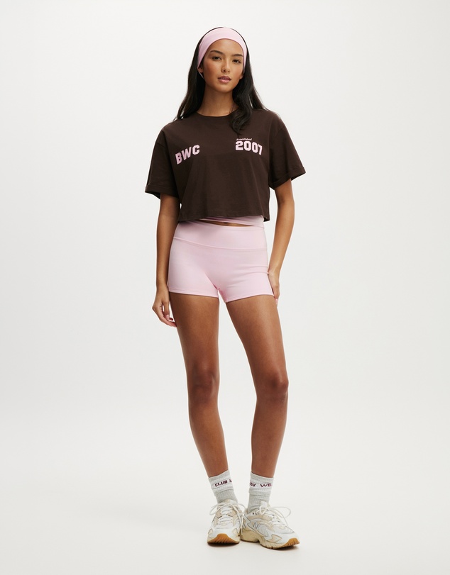 Cotton On Body Active - Relaxed Crop T-Shirt