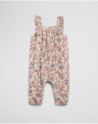 Country Road - Organically Grown Cotton Ruffle Cord Overall