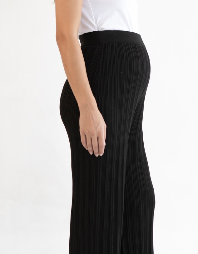 Soon Maternity - Collette Linen Knit Pants