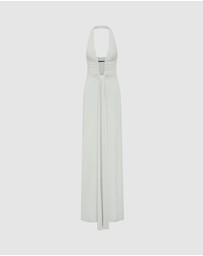 MISHA - Jennifer Cupro Maxi Dress