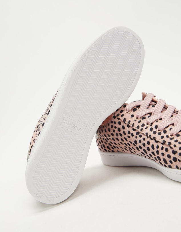 Holster - Stardust Glitter Sneakers - Blush Cheetah - Women's