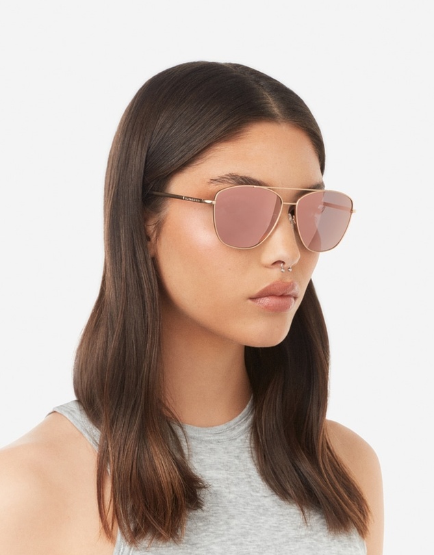 Hawkers Co - HAWKERS - Polarized Rose Gold LAX Sunglasses for Men and Women UV400