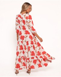 Petal & Pup - Kelda Dress - Red Floral