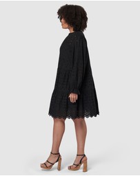 Something 4 Olivia - Billie Broderie Mini Dress