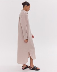Cloth & Co. - The Shirt Dress | Mushroom