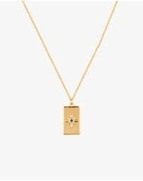 Zahar - September Birthstone Necklace