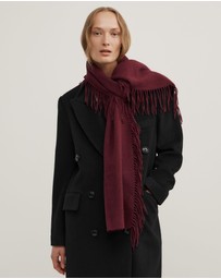 Witchery - Fringe Wool Scarf