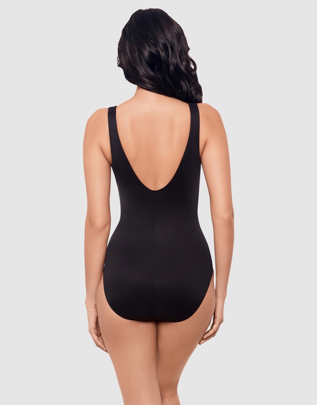 Miraclesuit Swimwear  - Rock Solid Regatta High Neck Tummy Control Swimsuit