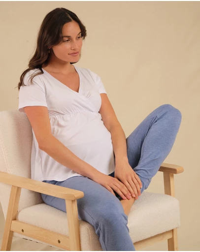 Bamboo Body - Short Sleeve PJ Top