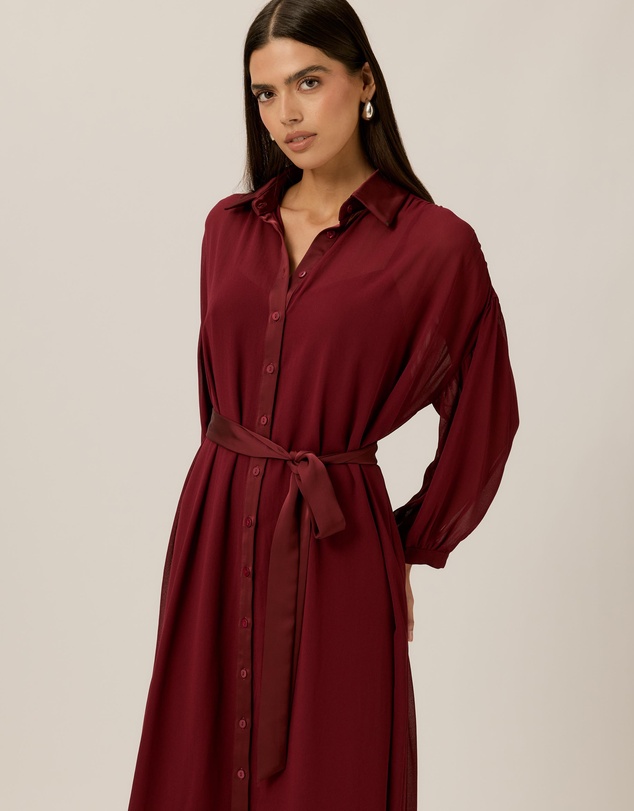 Tussah - Agnes Sheer Dress With Slip