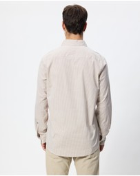 Scotch & Soda - Micro-Check Poplin Shirt