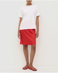 Assembly Label - Pippa Silk Knee Length Skirt