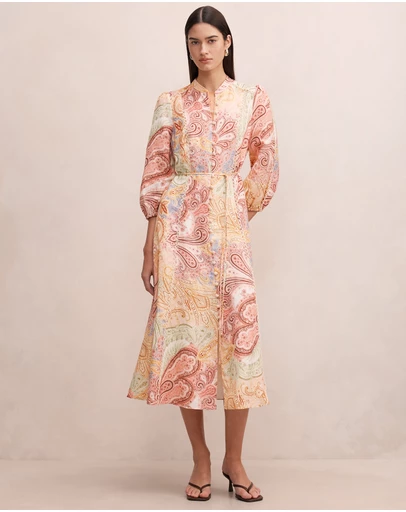 Forever New - Halle Printed Midi dress