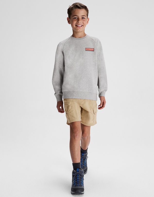 Kathmandu - Youth Heritage Logo LT BB Crew Sweatshirt