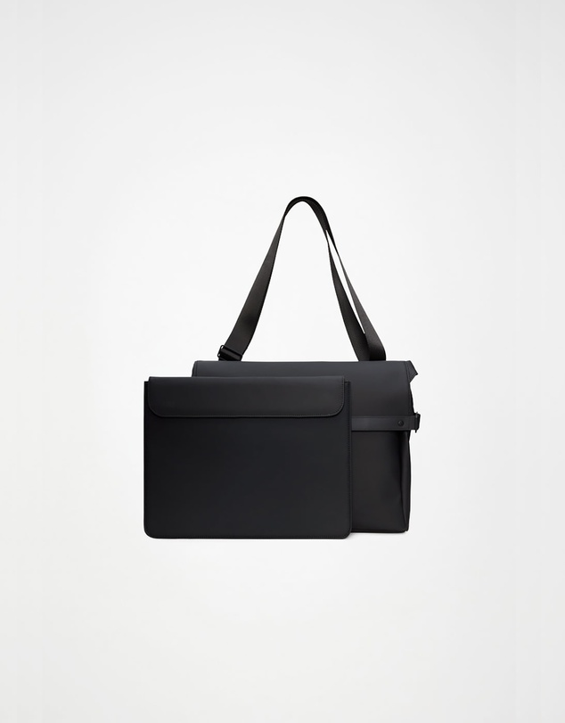RAINS - OTG Messenger Bag Black