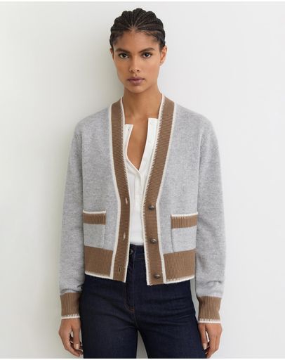 Grey & Camel