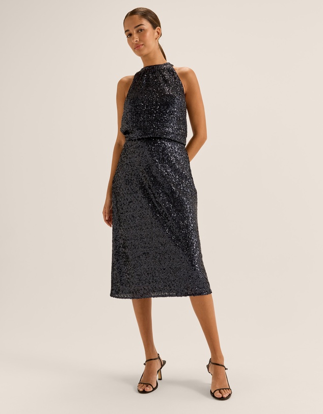 Review - Sasha Sequin Pencil Skirt