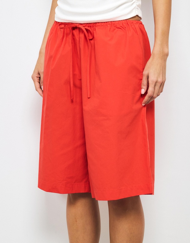 AERE - Kirra Poplin Bermuda Shorts