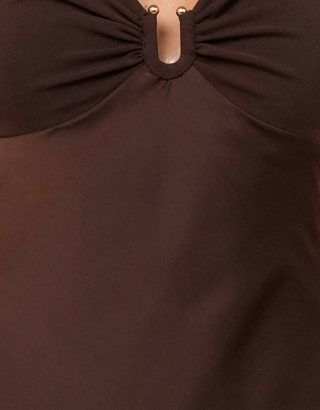 Pilgrim - Gracie Bias Cut Satin Maxi Dress