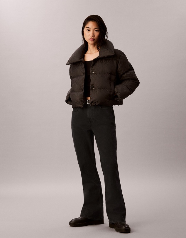 Calvin Klein Jeans - All-Over Logo Down Puffer Jacket
