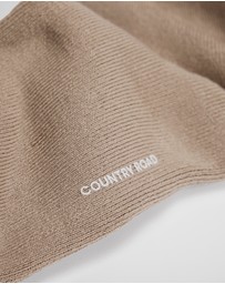 Country Road - Cotton Blend Boot Crew Sock