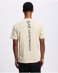 Emporio Armani EA7 - Train Logo Series M Tee SS Extended Logo CC