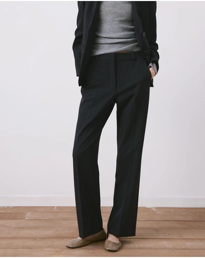 M.N.G - Straight-Fit Suit Trousers