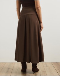 Atmos&Here - Molly Pleated Midi Skirt
